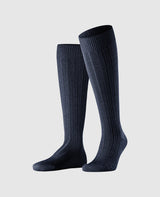 FALKE Carpet in Shoe Men's Knee-High Socks - dark navy