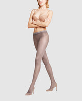 FALKE Pure Matt 20 DEN Women's Tights - platinum