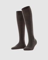 FALKE Softmerino Women's Knee-High Socks - darkbrown