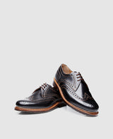 Janosh K Full-Brogue FC - Black