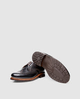 Janosh K Full-Brogue FC - Black