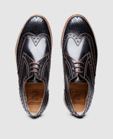 Janosh K Full-Brogue FC - Black