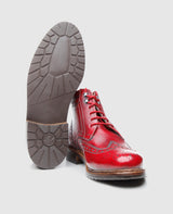 Janosh K Full-Brogue AG - Red