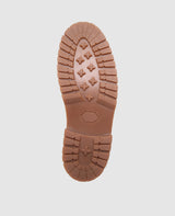 Miami Plain V - Reddish Brown