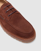 Miami Plain V - Reddish Brown