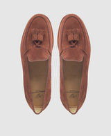 Vienna Plain Tassel V - Reddish Brown