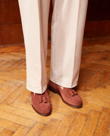 Vienna Plain Tassel V - Reddish Brown