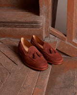 Vienna Plain Tassel V - Reddish Brown