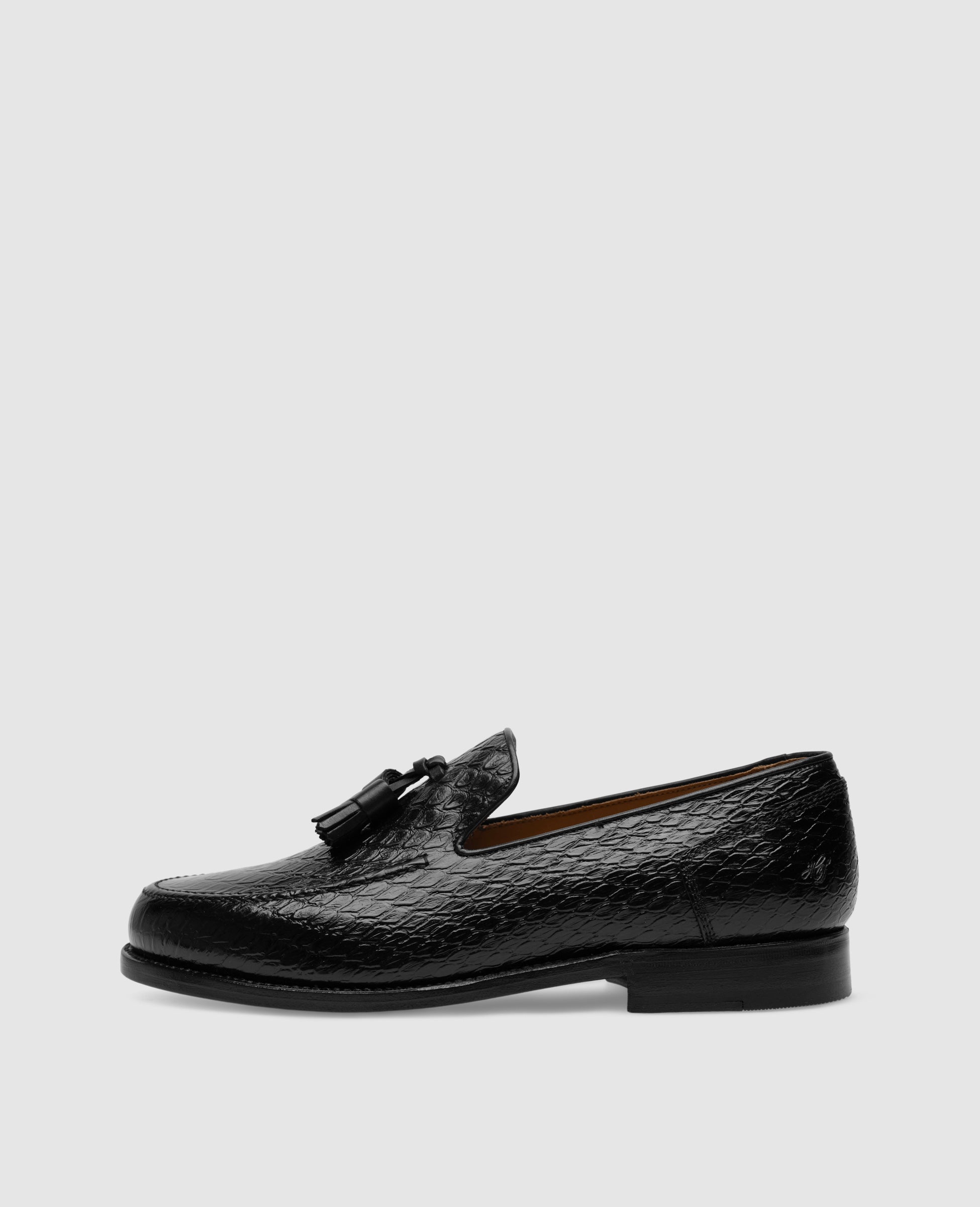 Kurt Geiger Mens Size 43.5 US 10 Suede Leather Black Penny Loafers Shoes Exc! Mens Wide Lennox Weejuns® Tassel Loafer Wine | G.H. Bass main image 2