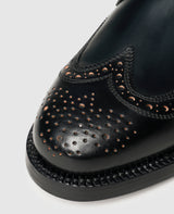 London Full-Brogue C - Black