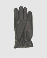 Gloves with zipper - Dark blue