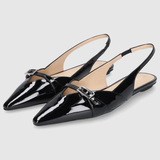 GEORGIE SLINGBACK - Black