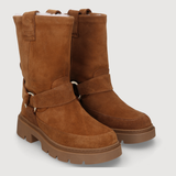 BIKER WOOL - Brown