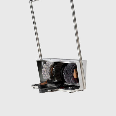 Shoe polishing machines