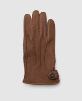 Deer Leather Gloves - Light Brown