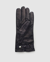 Gloves with decorative seam - Dark blue