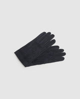 Wild boar leather gloves - Dark brown
