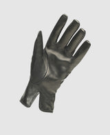 Men's gloves with quilting - black