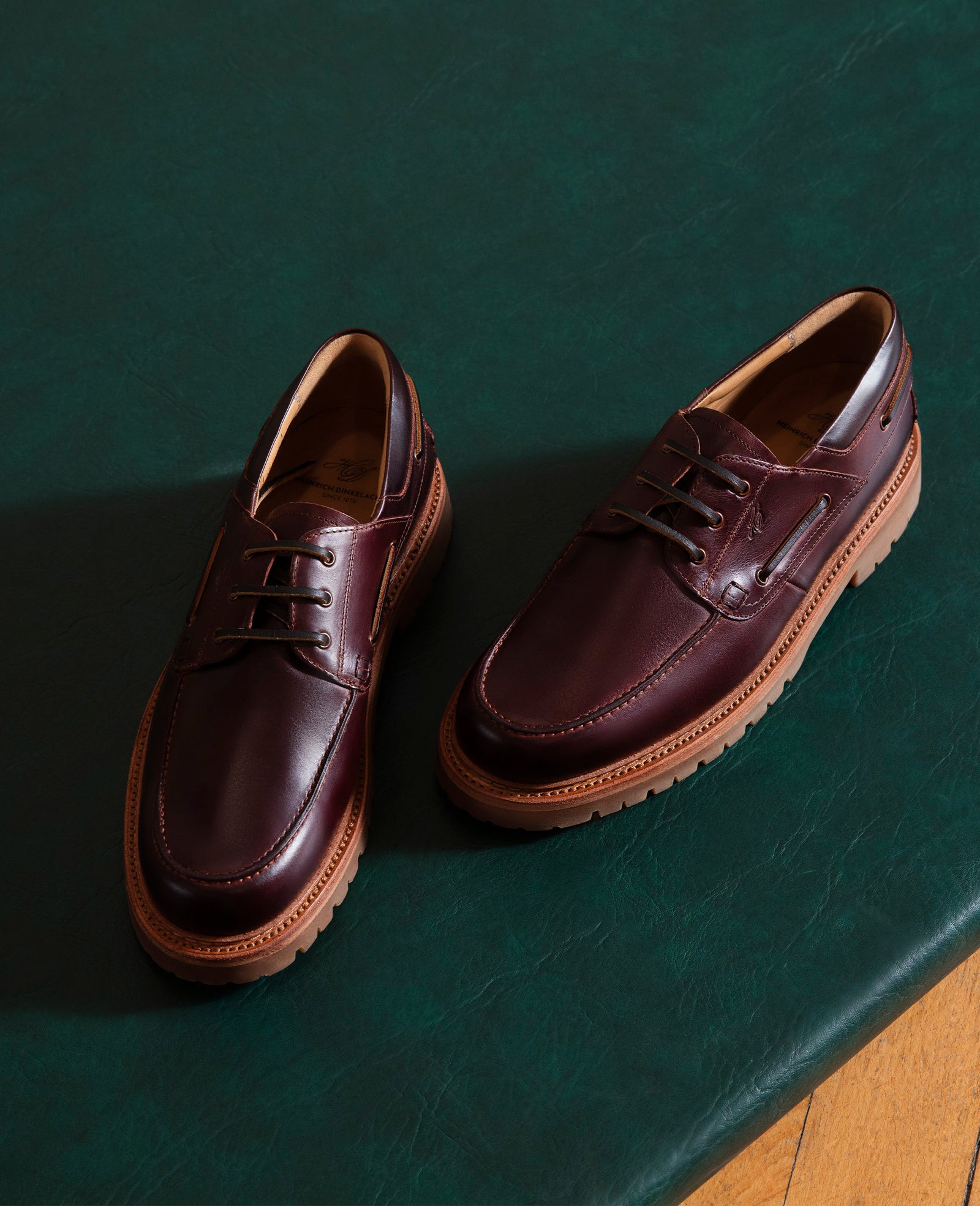 Miami Plain MA boat shoe in Amarate - Heinrich Dinkelacker