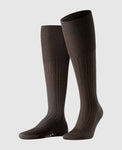 FALKE Bristol Men's Knee-High Socks - brown