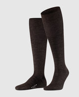 Falke "Airport" long - dark brown