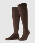 FALKE Tiago Men's Knee-High Socks - brown