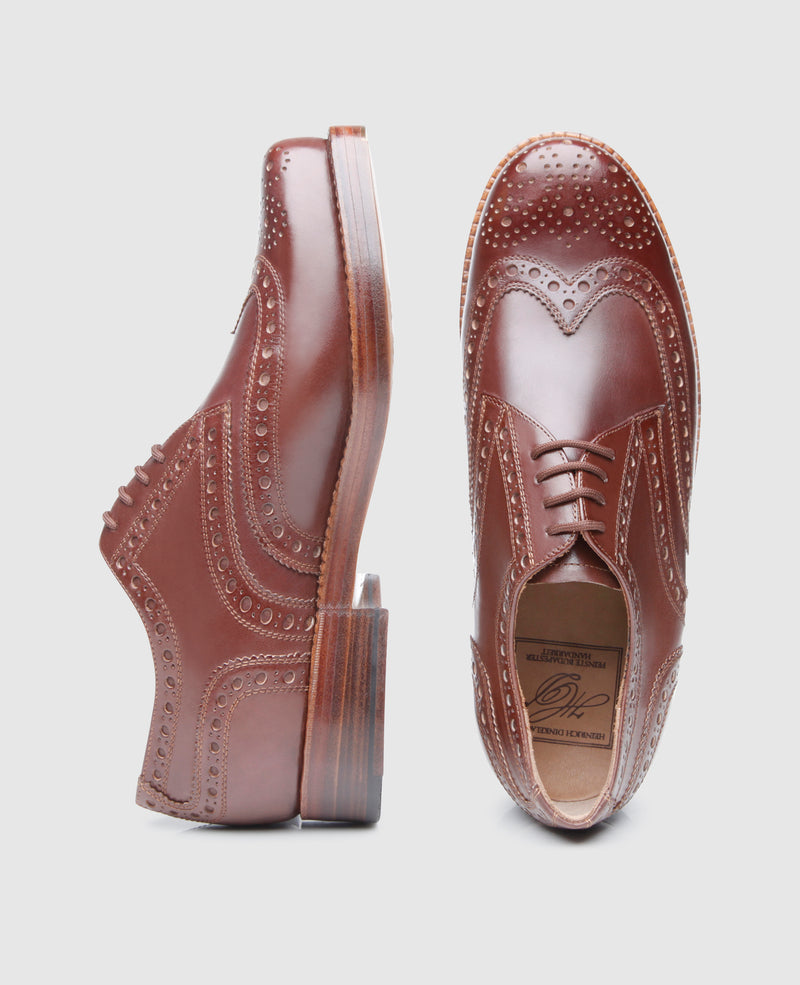 Rio Full-Brogue AC - Dark Brown