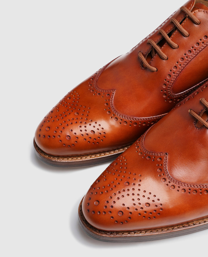 Milano Full-Brogue TC - Cognac