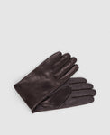 Smartphone gloves - Dark brown