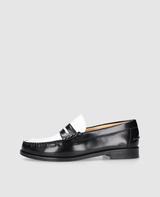 Penny Loafer - Schwarz/Weiß
