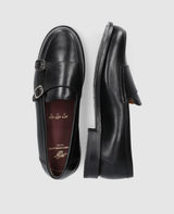 Double monk Loafer - Schwarz