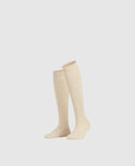FALKE Family Women's Knee-High Socks - sand mel.
