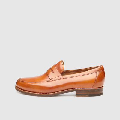 Men's brown loafers
