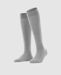 FALKE Softmerino Women's Knee-High Socks - light grey mel.