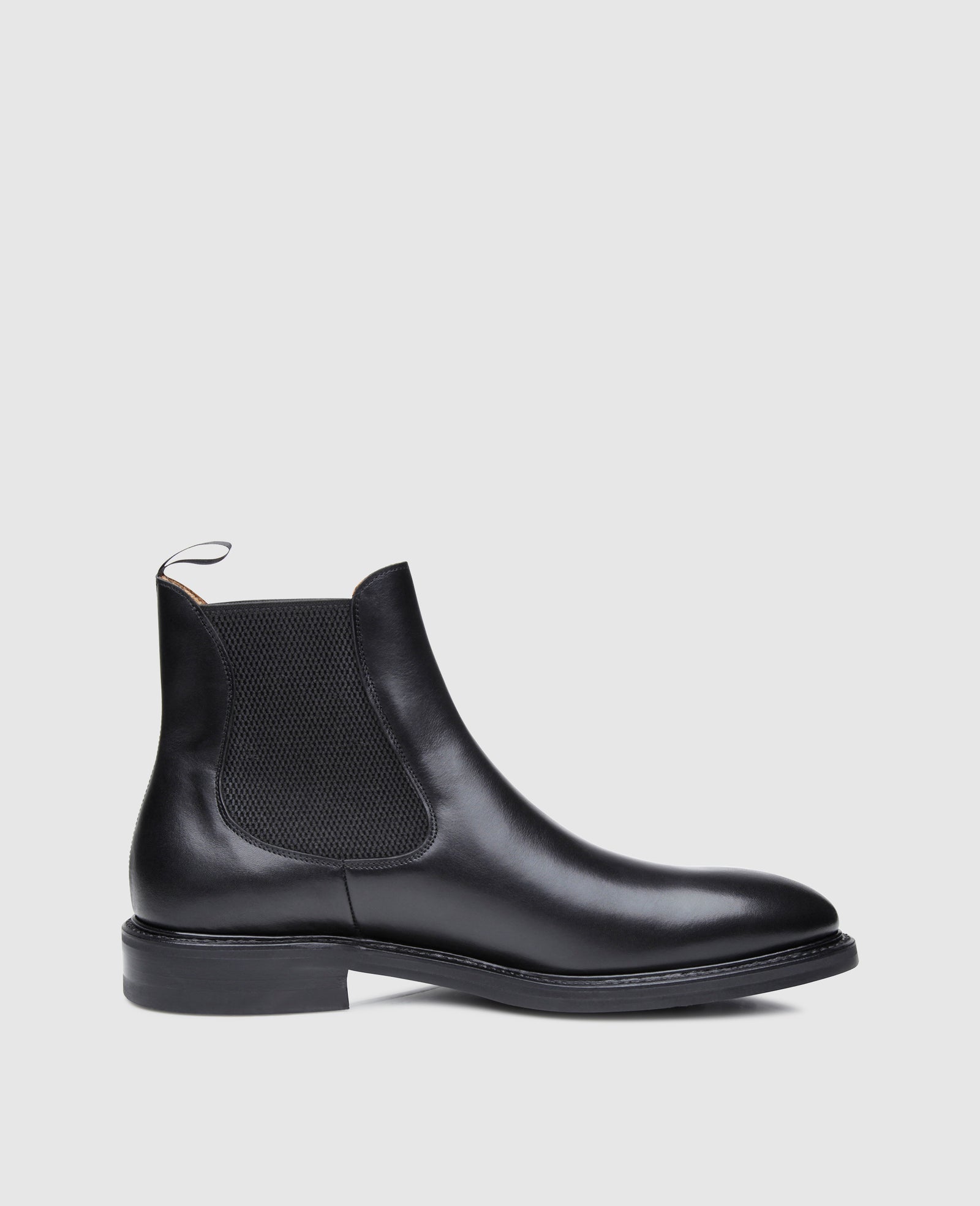 SHOEPASSION.com - Goodyear-welted Chelsea boot for men in  display picture 3