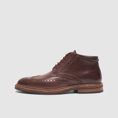 Goodyear welted boots for men