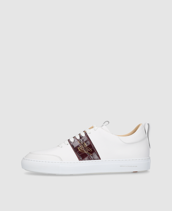 Turin Tennis Sneaker NP - White/Bordeaux