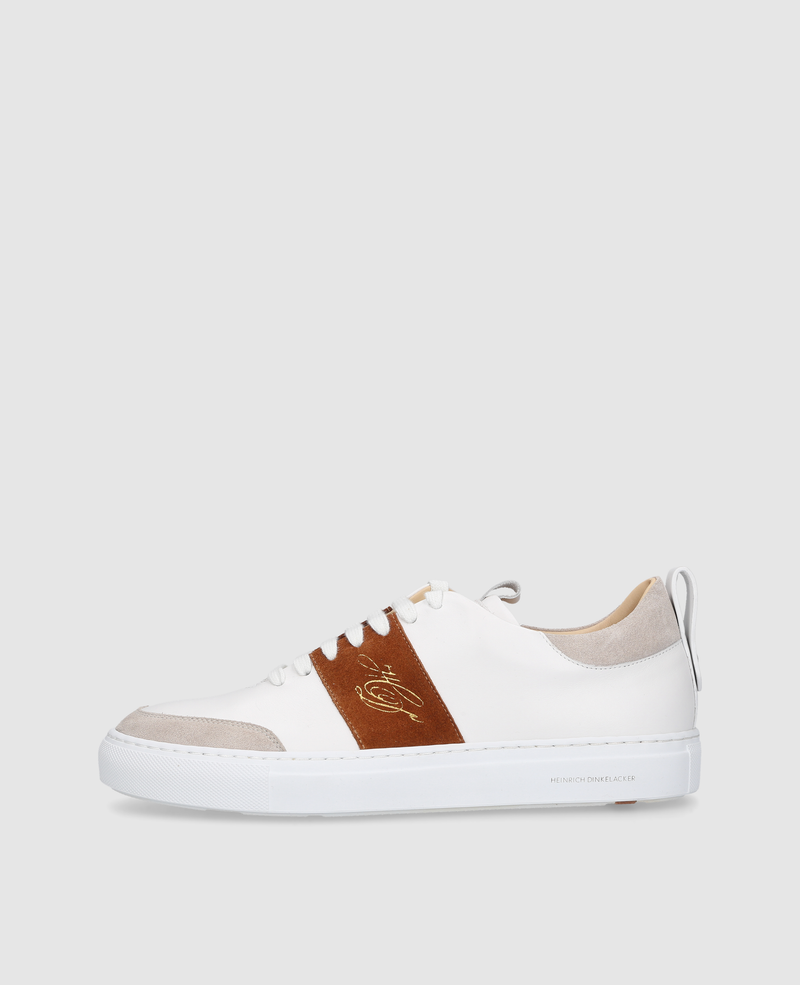 Turin Tennis Sneaker NP - White/Redbrown