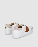 Turin Tennis Sneaker NP - White/Redbrown