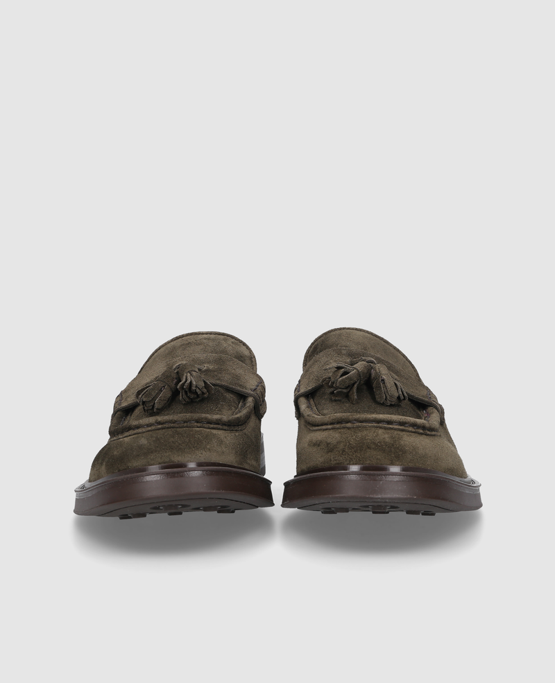 Florence Plain V - Dark Green