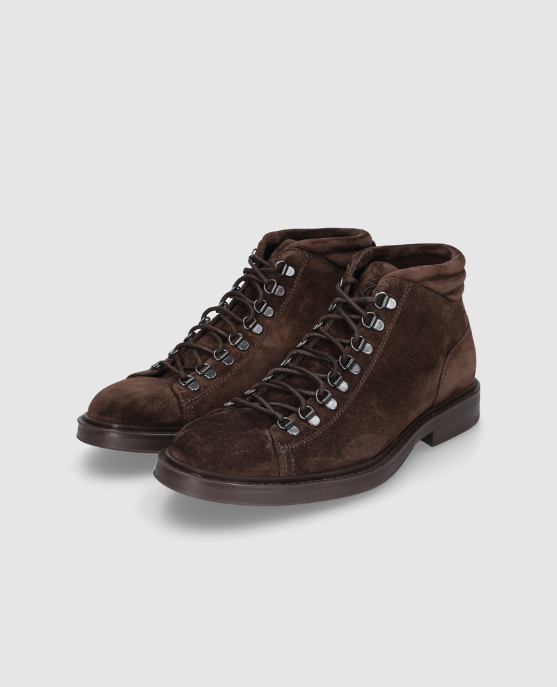 Florence Plain V - Dark Brown