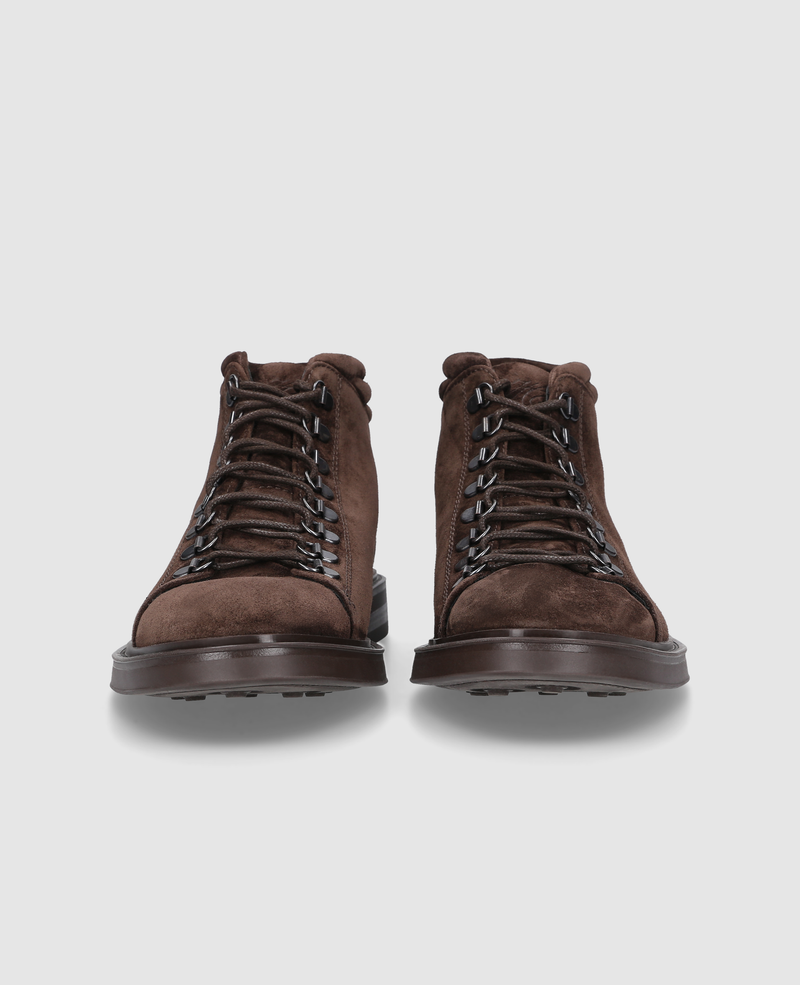 Florence Plain V - Dark Brown