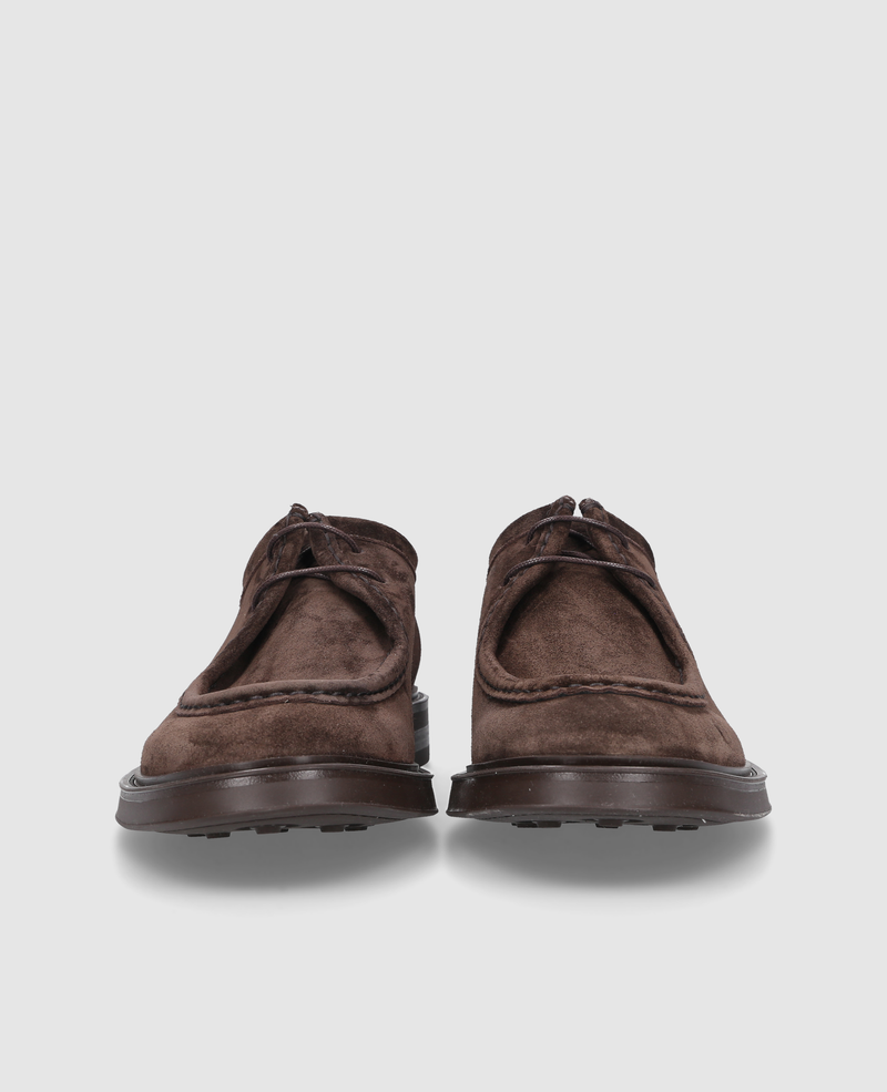 Florence Plain V - Dark Brown