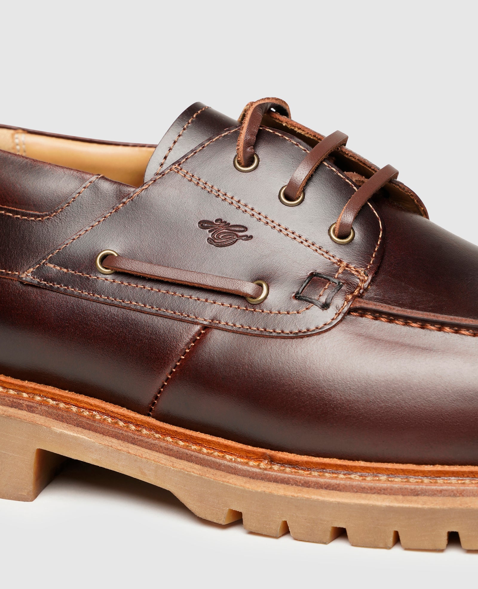 Miami Plain MA boat shoe in Amarate - Heinrich Dinkelacker