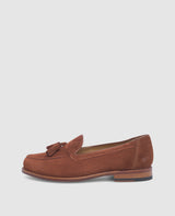 Wien Plain Tassel V - Dark brown