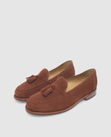 Vienna Plain Tassel V - Reddish Brown