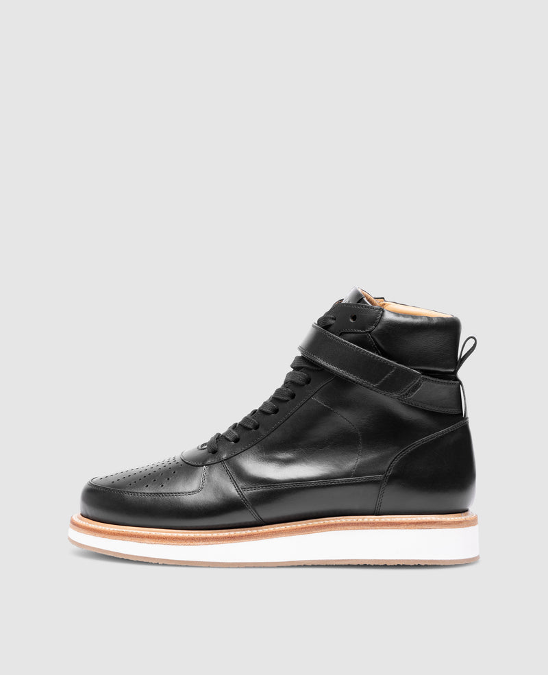 Hand-welted plain Derby in box calf – Heinrich Dinkelacker COM