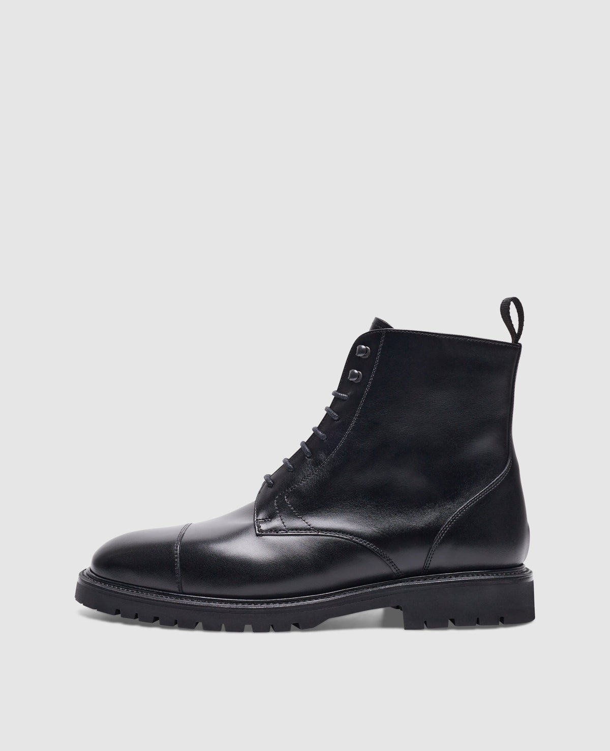 Shoepassion The Berlin Shoe Brand Men’s Leather Ankle Boots Sz 6 Buy black ankle boots for men online. | Shoepassion main image 3