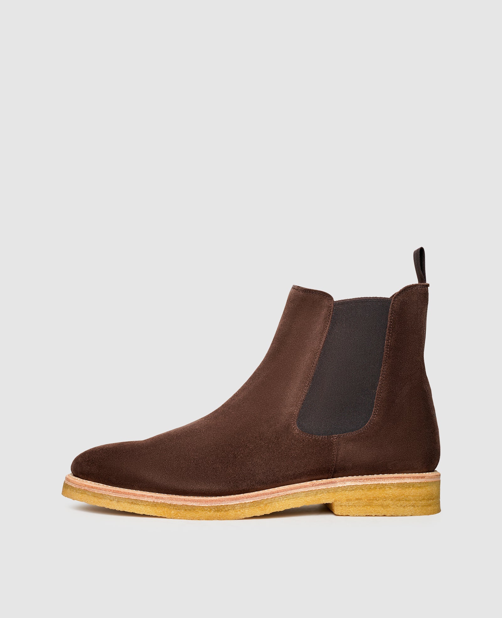 Men's Goodyear-welted Chelsea boots made of suede | Henry Stevens