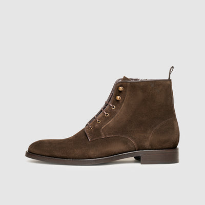 Blue Stitched Men's Shoes